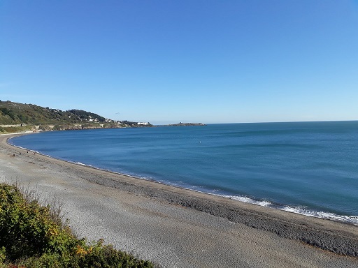 killiney beach in Dublin