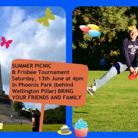 Frisbee in Phoenix Park