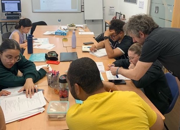 English class in Dublin with Mark